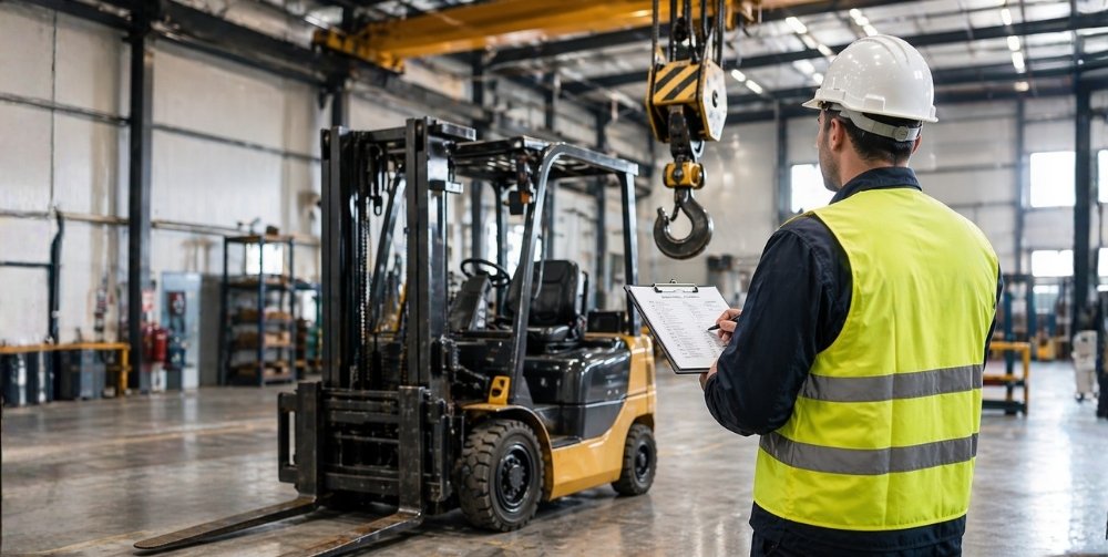 Forklift, Vinç ve Kaldırma Ekipmanlarında Periyodik Kontrol Süreleri Nelerdir?